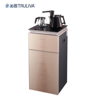 沁园(TRULIVA) 茶吧机全自动温热型饮水机下置式家用养生茶吧机线下同款(线下同款)企业价团购精美设计 加热保温,1