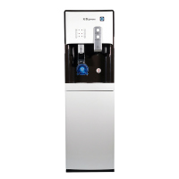 沁园饮水机下置水桶外接水管立式冷热两用速热管线机自动上水企业价团购精美设计 冰温热