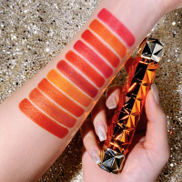 立体十色口红哑光显白不沾杯三色唇膏变色美妆