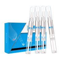 买2送1 生物护理液 灰草本指甲护理液 一笔亮生物修护膜 盒装四支装