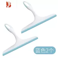 三维工匠2个装擦玻璃神器家用双面擦清洁器擦窗器镜子刷刮水清洗窗户工具 擦玻璃器2个装-蓝色
