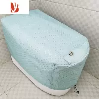 三维工匠智能马桶罩防水淋套罩按键开关加厚全包防尘家用洗澡马桶罩保护套 斑点玉加厚(智能)防尘罩
