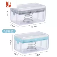 三维工匠免手搓肥皂盒洗衣刷家用沥水滚轮起泡洗衣服专用刷子收纳置物架装