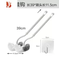 三维工匠马桶刷套装长柄卫生间清洁蹲坑无死角软毛家用壁挂蹲便器厕所刷子