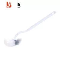 三维工匠家用卫生间长柄马桶刷壁挂式免打孔坐便马捅刷子清洁洗厕所无死角