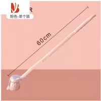 三维工匠地板刷长柄卫生间洗厕所夹缝刷子浴室缝隙角清洁器硬毛地刷