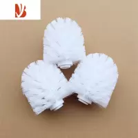 三维工匠粗螺纹马桶刷头卫生间角圆头刷家用厕所刷头替换头通用3个装