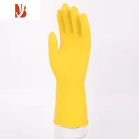 三维工匠牌牛筋手套加厚工业橡胶家务防水厨房洗碗胶皮清洁手套