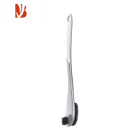 三维工匠2023新款双头马桶刷家用无死角软毛清洁刷卫生间洗刷厕所刷子壁挂