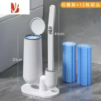 三维工匠马桶刷子卫生间家用套装可抛式无死角夹缝刷洗厕所清洁器