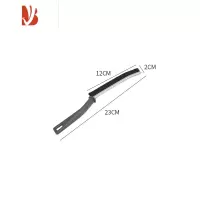 三维工匠长条缝隙刷家用凹槽清洁刷尼龙丝门窗条扫灰夹缝刷扶梯多用毛刷子