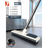 三维工匠洗地毯专用刷地刷子长柄硬毛浴室地垫地板刷厕所地缝清洁刷地器