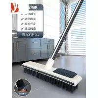 三维工匠洗地毯专用刷地刷子长柄硬毛浴室地垫地板刷厕所地缝清洁刷地器