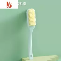 三维工匠鞋刷软毛不伤鞋长柄专用刷子多板刷家用衣服清洁器塑料衣刷