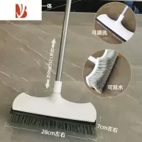 三维工匠长柄硬毛地刷清洁刷大号厨房卫生间浴室地板瓷砖刷子家用清洁工具