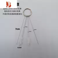 三维工匠花洒喷头孔清洁刷浴室莲蓬头孔缝隙清洗小刷子家用清洁刷疏通套装