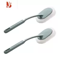 三维工匠长柄浴缸刷卫生间清洁器厕所刷子家用浴室坐便器马桶外壁海绵刷