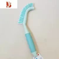 三维工匠清洗泡脚桶刷子清洁弯头足浴盆浴室浴缸刷瓷砖地板角硬毛强力