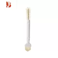 三维工匠双头杯刷可旋转刷头长柄无死角刷奶瓶器小号多缝隙清洁刷子