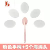 三维工匠卫生间刷子墙壁刷地砖瓷砖清洁刷长柄海绵擦浴室浴缸去污魔力擦