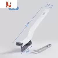 三维工匠地缝刷卫生间刷地刷子浴室缝隙洗地洗墙洗手池浴缸瓷砖硬毛清洁刷