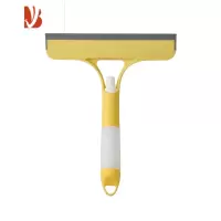 三维工匠玻璃清洁刷家用浴室刮玻璃擦镜子器双面两用一体式小刷子带水壶
