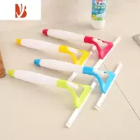 三维工匠喷水玻璃刮水器多擦玻璃窗户台清洁刷自带喷瓶硅胶刮条擦窗刷