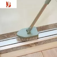 三维工匠长柄三角地板刷可伸缩浴室卫生间地刷瓷砖刷浴缸刷硬毛刷清洁刷子