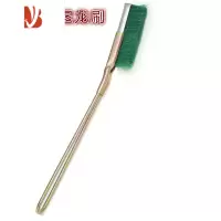 三维工匠长柄钢丝地板刷硬毛刷地刷水泥地院子户外去青苔污垢长手柄宽刷头
