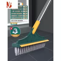 三维工匠卫生间地板刷洗地刷浴室地缝刷瓷砖长柄硬毛洗墙厕所清洁刷子器