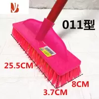 三维工匠地刷卫生间长柄厕所浴室家用硬毛洗地清洁瓷砖地板刷刷地刷子器