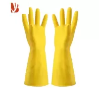 三维工匠家务手套塑胶皮乳胶牛筋色防水厨房清洁洗碗刷碗居家洗衣服干活女