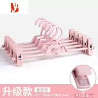 三维工匠家用裤架裤夹塑料防滑裤带夹子衣架晾裙夹多收纳衣柜器