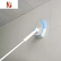 三维工匠可伸缩长柄地板刷软毛清洁刷浴缸刷卫生间瓷砖地刷洗地刷子