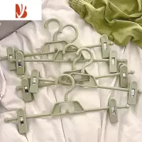 三维工匠裤架裤夹子夹衣架裤子专用叠挂器家用jk挂防滑衣裙夹晾晒架