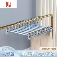三维工匠裤架夹子裤夹衣架裤子家用防滑jk挂衣不锈钢裙夹晾晒专用器