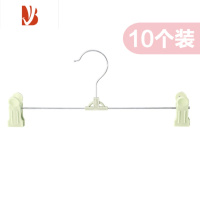 三维工匠防滑塑料裤夹裤架裤子收纳夹子裤挂裙夹内衣挂家用服装店衣架