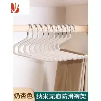 三维工匠裤夹衣架家用挂裤子收纳器鹅形裤架多衣柜专用晾晒架子