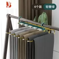 三维工匠轻奢折叠裤架多多层裤子衣架家用魔术裤夹衣柜收纳器裤挂架