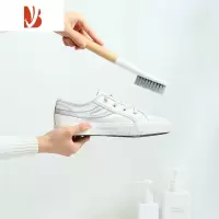 三维工匠苏宁 鞋刷长柄榉木洗鞋刷子软毛刷洗衣刷子板刷不伤鞋 2247
