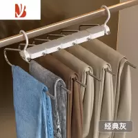 三维工匠多折叠裤架家用多层裤夹挂裤子专用衣架衣柜内置收纳器