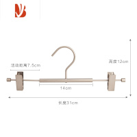 三维工匠裤架家用带夹子裙裤夹多JK制服防滑裙夹金属内衣衣架