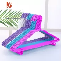 三维工匠成人加粗衣架衣撑衣挂衣服架晾衣架衣钩家用儿童防滑学生宿舍