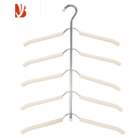 三维工匠多层省空间衣架家用防滑衣服挂多T恤收纳魔术衣撑子