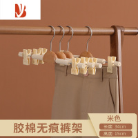 三维工匠实木衣架防滑家用挂衣防肩角衣柜收纳木质衣撑服装店衣服架子