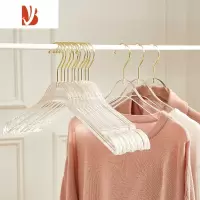 三维工匠衣架家用挂衣亚克力晾防滑衣架子女防肩角撑子衣架服装店专用