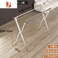 三维工匠摆衣架折叠可伸缩夜市挂衣服卖衣服服装展示架落地摆摊晾衣架