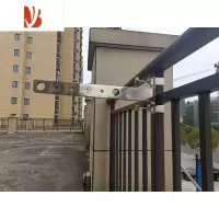 三维工匠阳台简易晒被器窗外衣架防盗网晾晒杆折叠挂衣服免打孔窗户晾衣