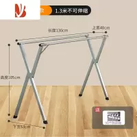 三维工匠摆衣架折叠可伸缩夜市挂衣服卖衣服服装展示架落地摆摊晾衣架