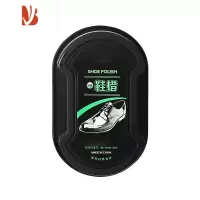 三维工匠鞋油鞋刷子打鞋油家用皮无色通用保养擦鞋器双面海绵鞋蜡擦